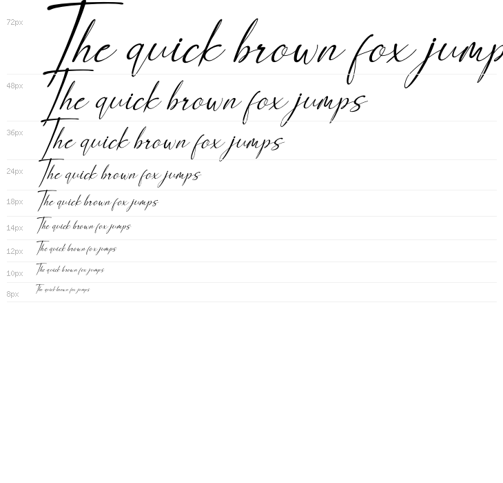 Anthony Hartman Italic Waterfall