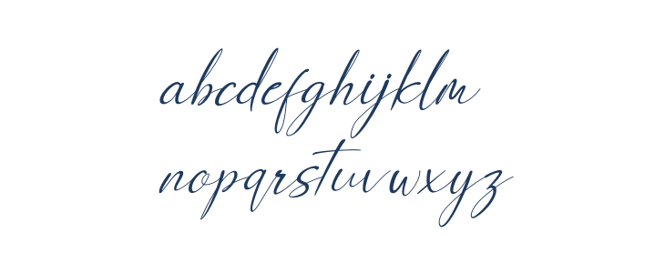 Anthony Hartman Italic Lowercase