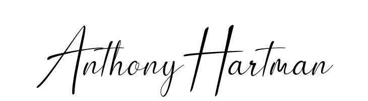 Anthony Hartman  Descarca Fonturi Gratis