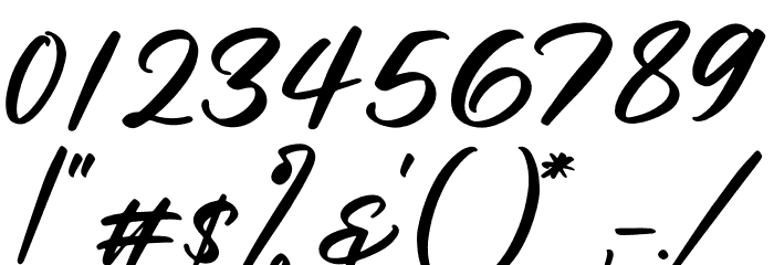 Anthony Hunter Font OTHER CHARS