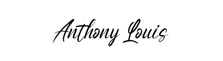 Anthony Louis  Free Fonts Download