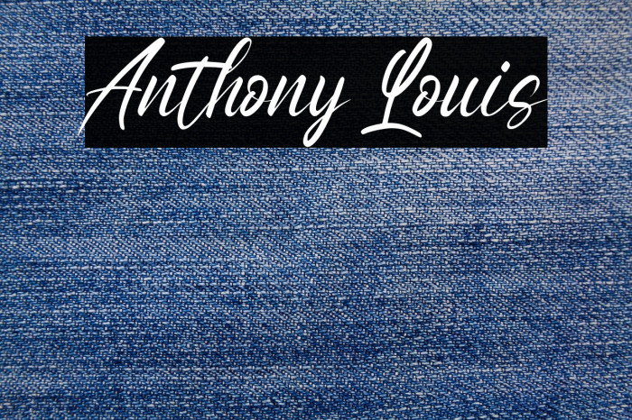 Anthony Louis Example 3