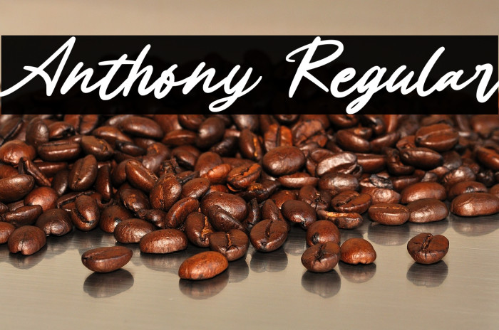 Anthony Regular Example 1