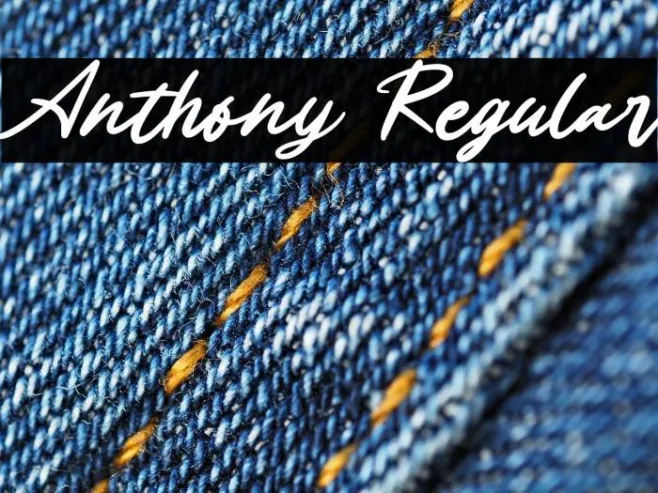 Anthony Regular Example 2