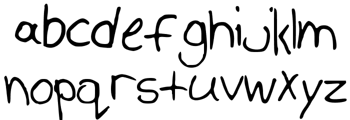 AnthonyPalmieri Font LOWERCASE