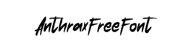 Anthrax Free Font  les polices de caractères gratuit tlcharger