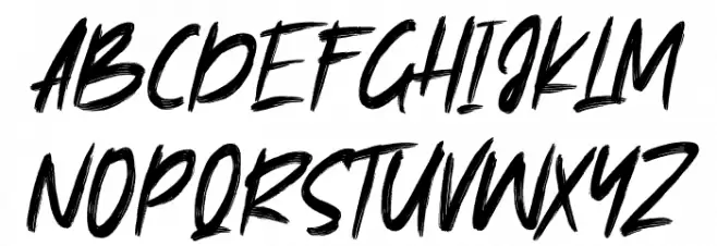 Anthrax Free Font Fuentes MAYÚSCULAS