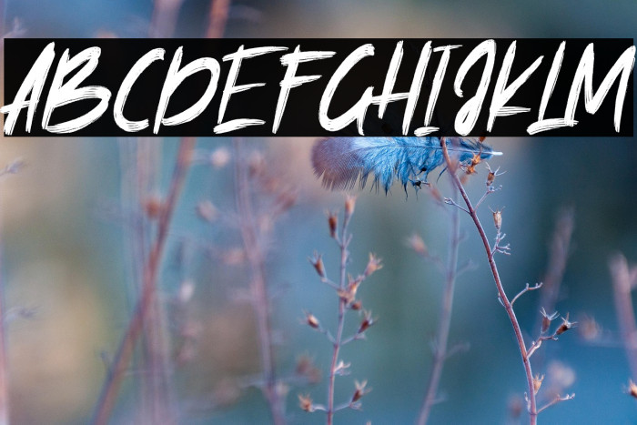 Anthrax Free Font Example 1