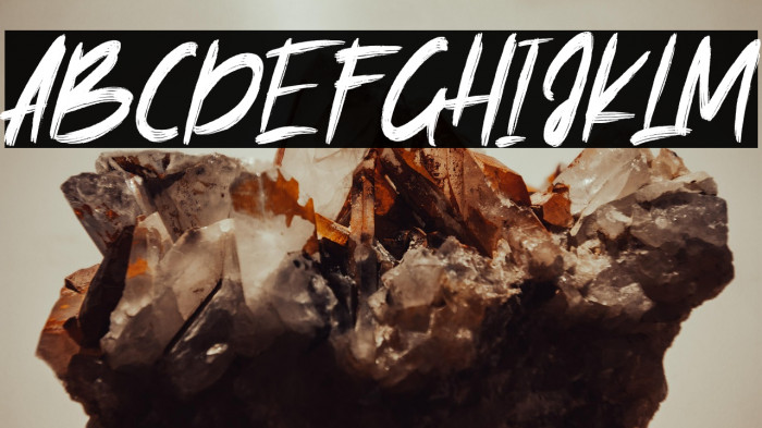 Anthrax Free Font Example 3