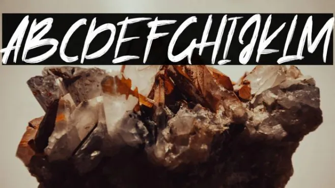 Anthrax Free Font Example 3