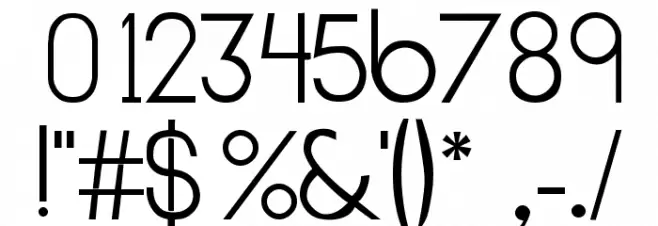 Anthro Font OTHER CHARS