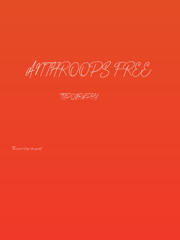 Anthroops Free Poster