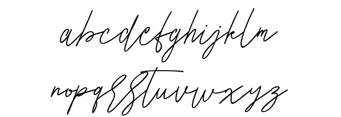 Anthroops Free Font LOWERCASE