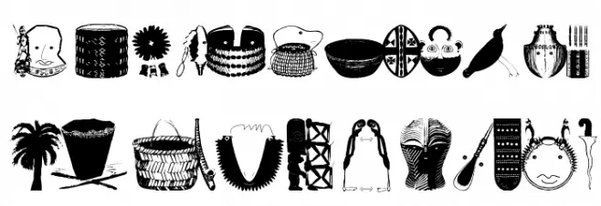 AnthropolTraces 字体 大写