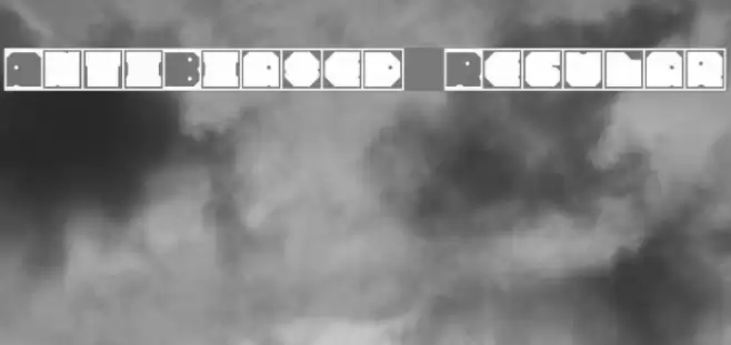 Anti-Biased Regular Font examples