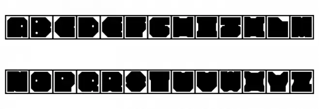 Anti-Biased Regular Caratteri MINUSCOLO