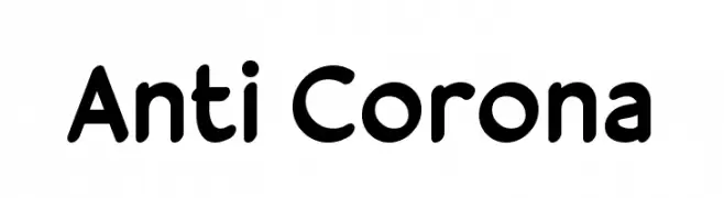 Anti Corona  baixar fontes gratis