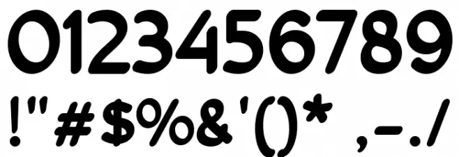 Anti Corona Font OTHER CHARS