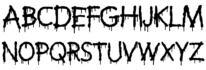 Anti Everything Font LOWERCASE