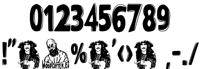 Anti-Hero Font OTHER CHARS