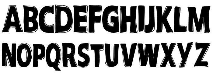 Anti-Hero Font LOWERCASE