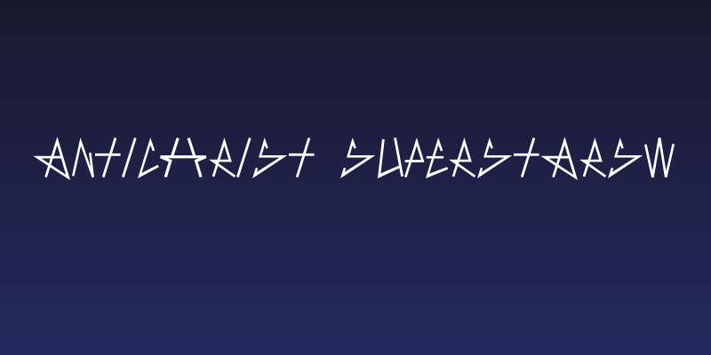 AntiChrist SuperstarSW Social Header