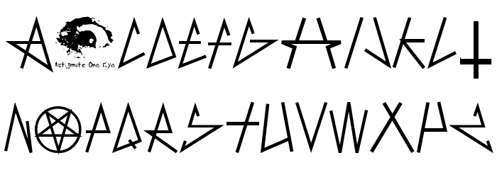 AntiChrist SuperstarSW Font LOWERCASE