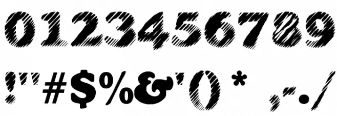 AntiGlare Font OTHER CHARS