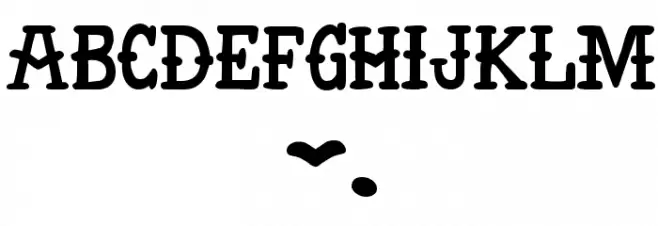 AntiHero Font OTHER CHARS