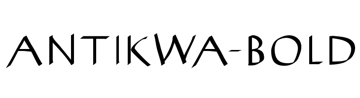AntiKwa-Bold  Скачать бесплатные шрифты
