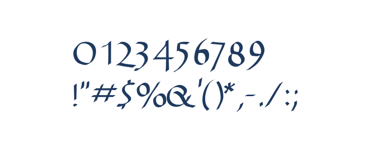 AntiKwa-Bold Other Characters