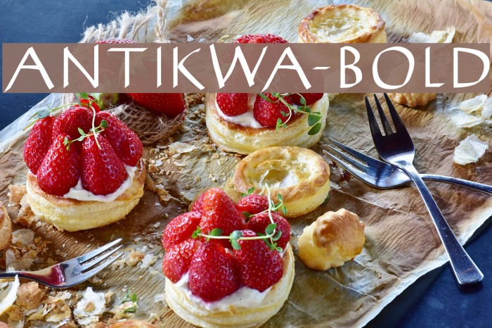 AntiKwa-Bold Example 2