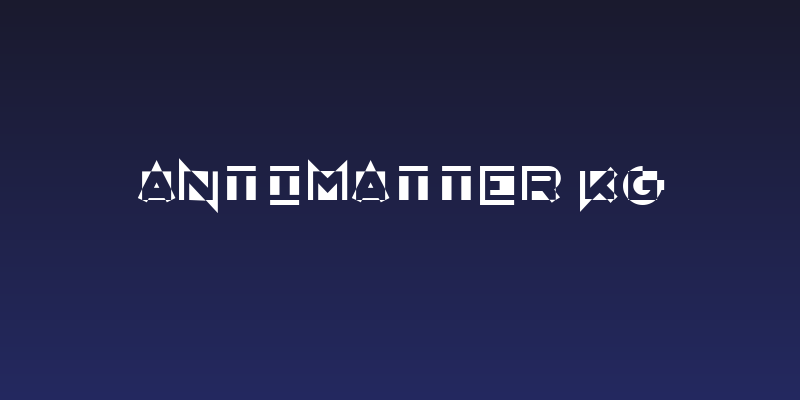 AntiMatter KG Social Header