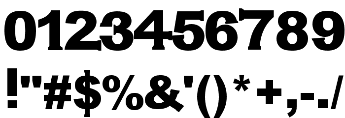 Antibios Font OTHER CHARS