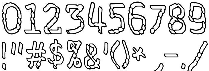 Antibiotech Font OTHER CHARS