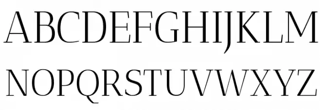 Antic Didone Regular Шрифта ВЕРХНИЙ