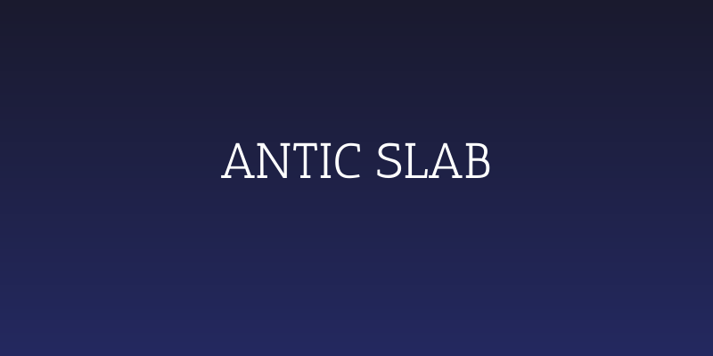 Antic Slab Social Header