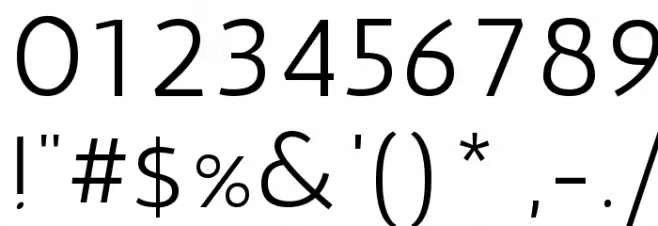 Antic Font OTHER CHARS