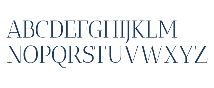 AnticDidone-Regular Uppercase