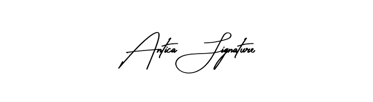 Antica Signature  नि: शुल्क फ़ॉन्ट्स डाउनलोड