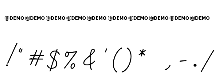 Antically Regular Font OTHER CHARS