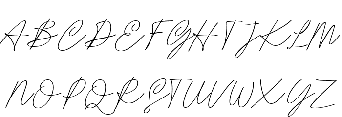 Antically Regular Font UPPERCASE