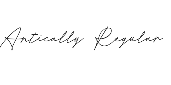 Antically Regular Logo