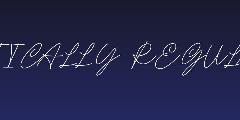 Antically Regular Social Header