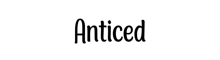 Anticed  नि: शुल्क फ़ॉन्ट्स डाउनलोड