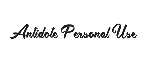 Antidote Personal Use  Logo