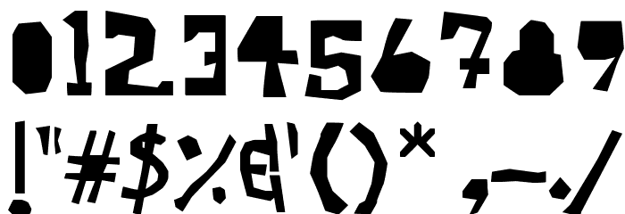 Antidotes Font OTHER CHARS