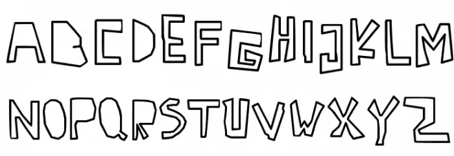 Antidotes Schriftart Groß