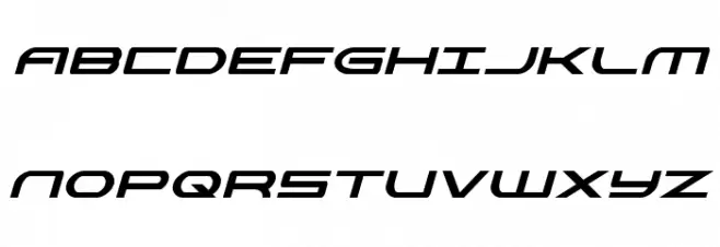 Antietam Condensed Italic خط أحرف كبيرة