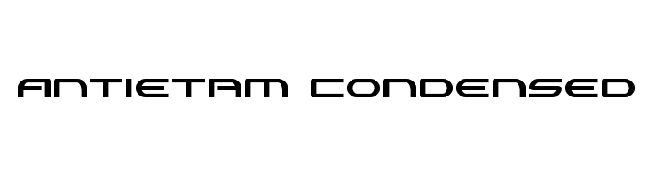 Antietam Condensed  Скачать бесплатные шрифты